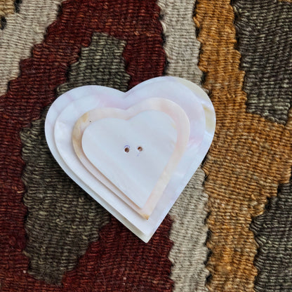 M.O.P. Carvings - Heart Button