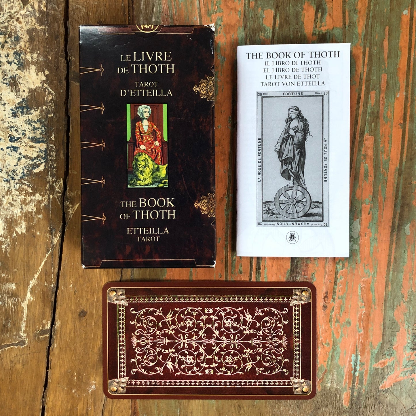Book of Thoth: Etteilla Tarot by Lo Scarabeo