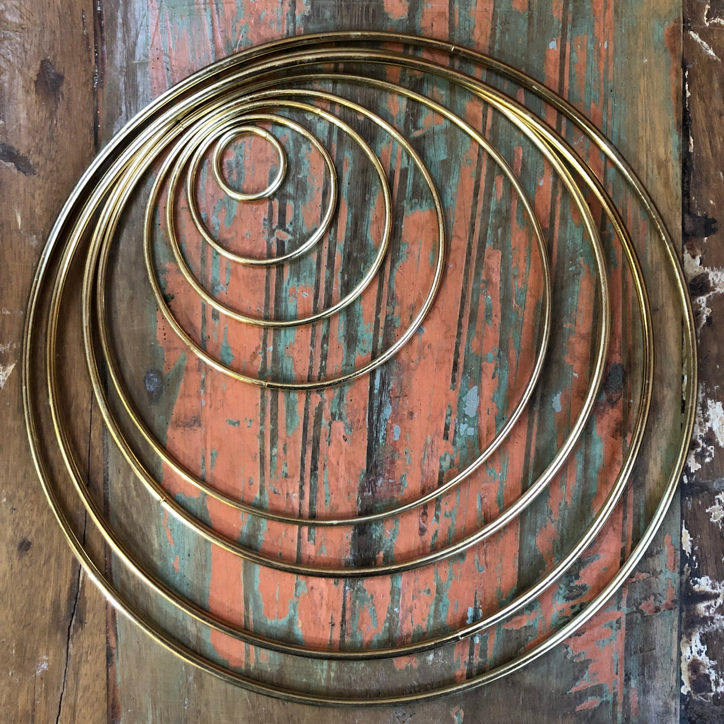 Dream Catcher Brass Rings (All Sizes)