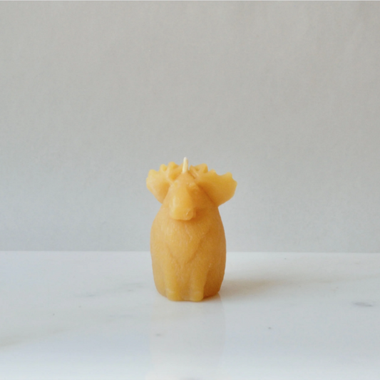 Barletta Beeswax Candle - Moose