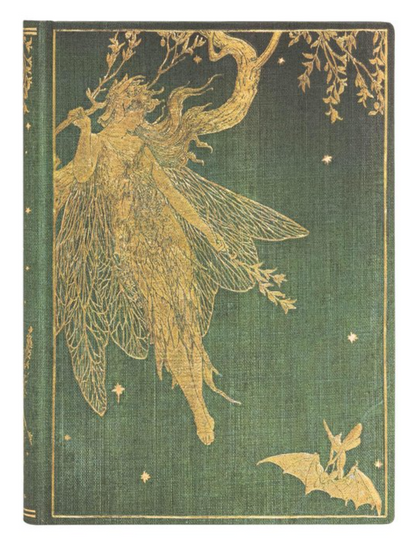 Olive Fairy Hardcover Lined Journal