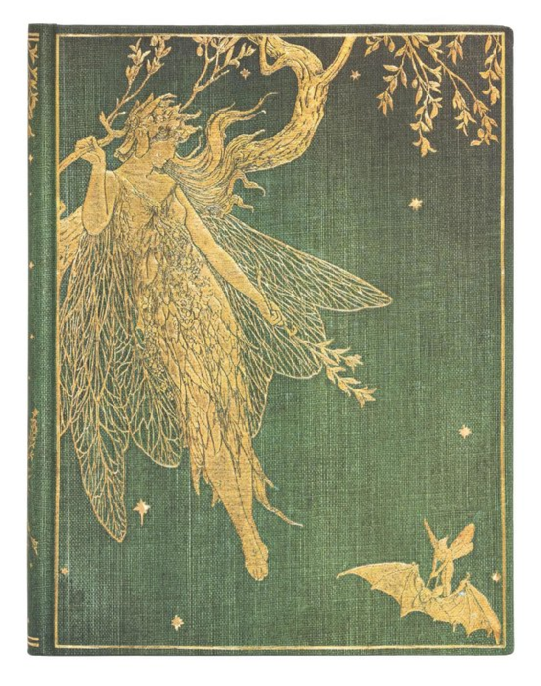 Olive Fairy Hardcover Lined Journal