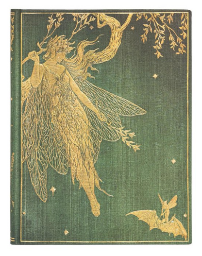 Olive Fairy Hardcover Lined Journal