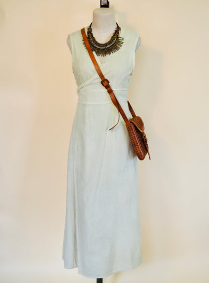 Short-Sleeve Wrap Dress