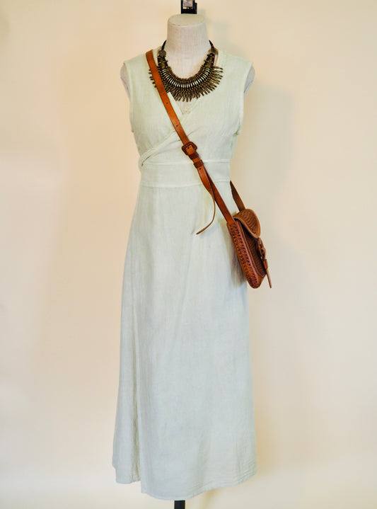 Short-Sleeve Wrap Dress