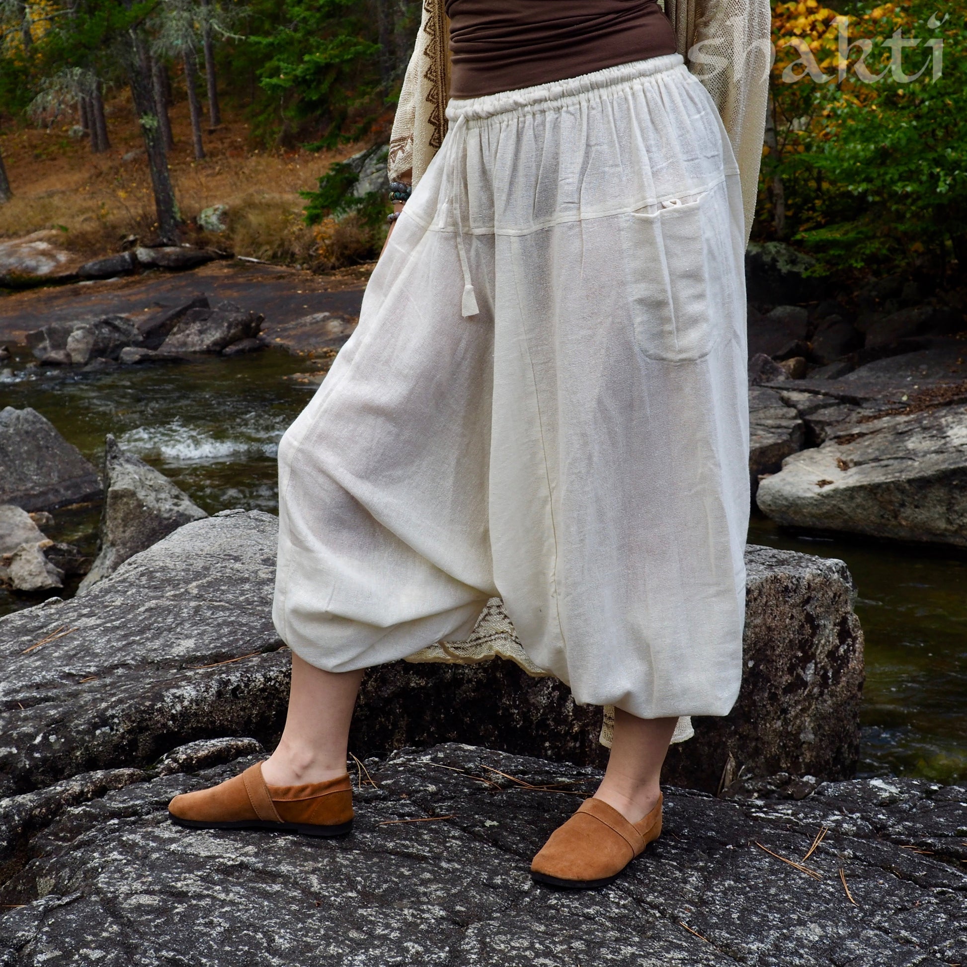 Ramie Cotton Pants - Shakti