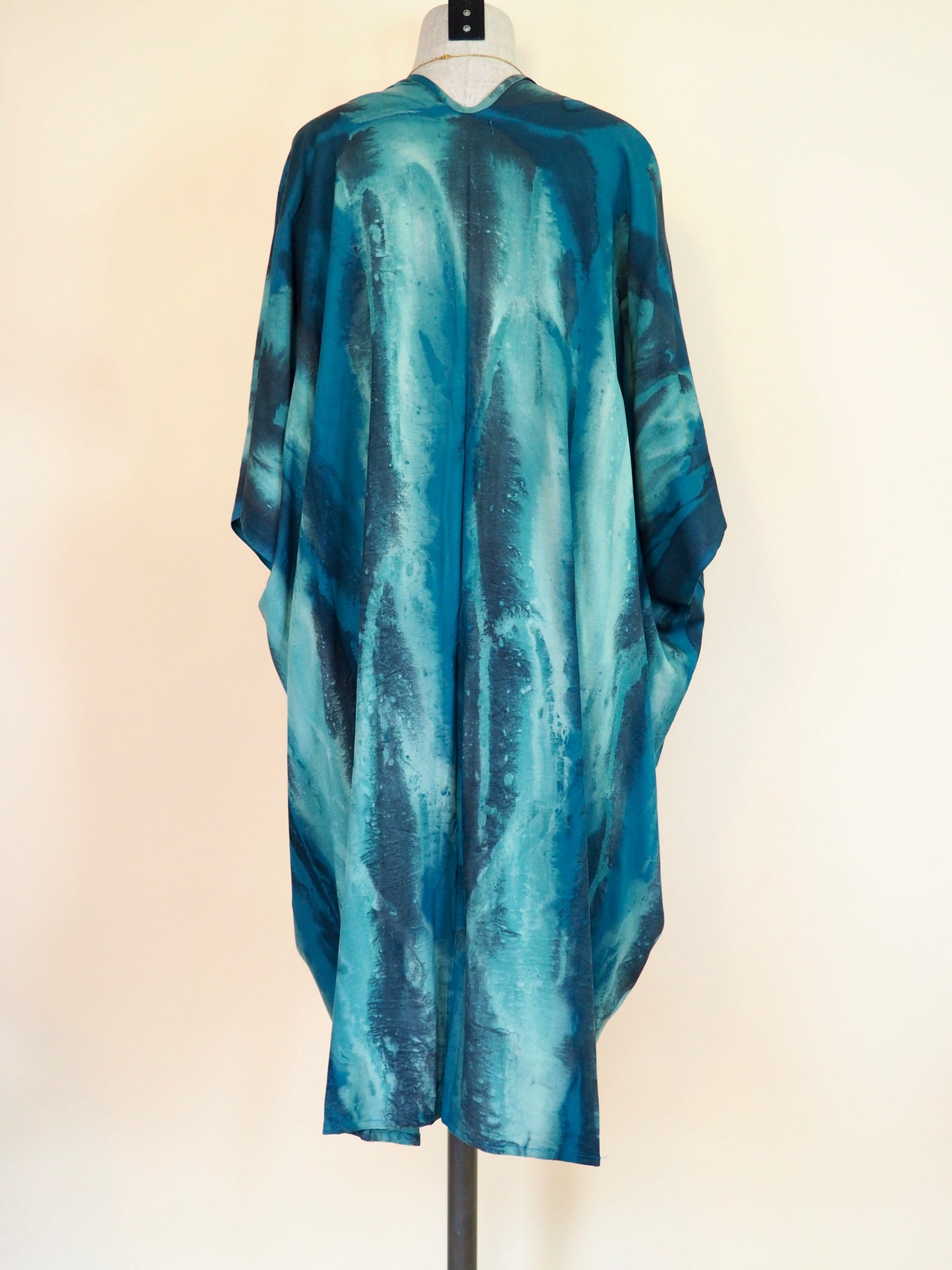 Marble Fold Kimono, Medium-Length