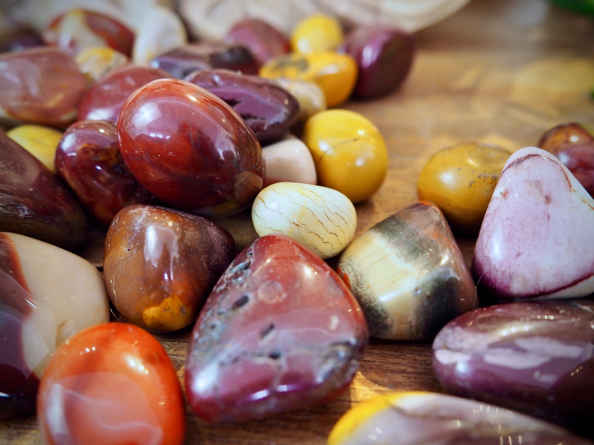 Mookaite Tumble Stones - Shakti