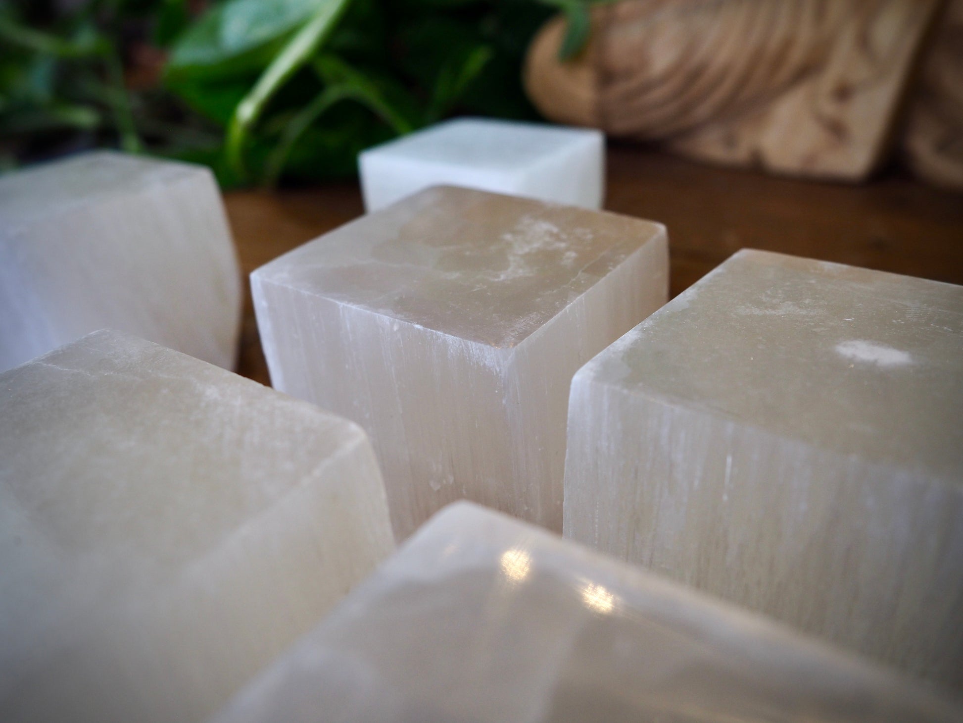 Selenite Cubes - Shakti