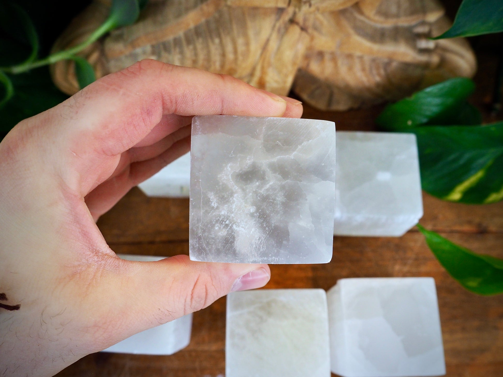 Selenite Cubes - Shakti