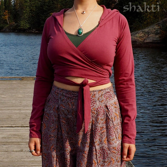 Twin Suns Wrap-Top - Shakti