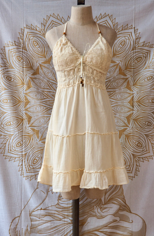 Peruvian Halter Dress, Mini