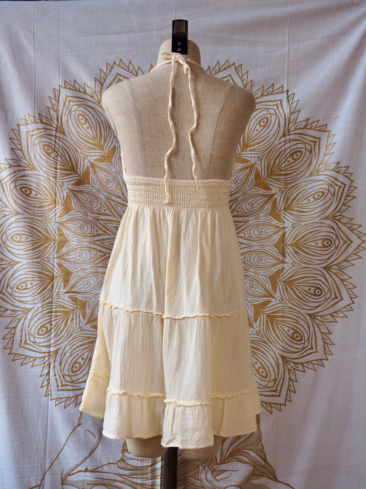 Peruvian Halter Dress, Mini