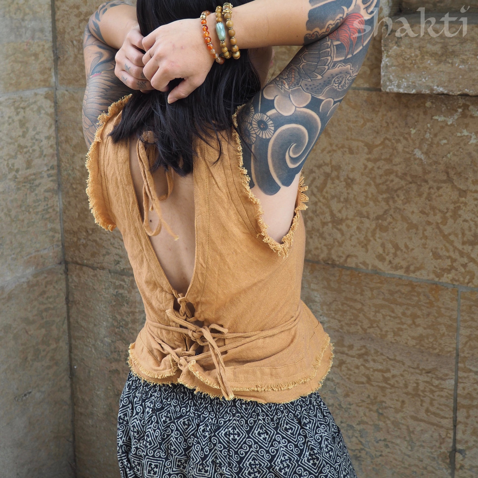 Naboo Lace-Back Shirt - Shakti