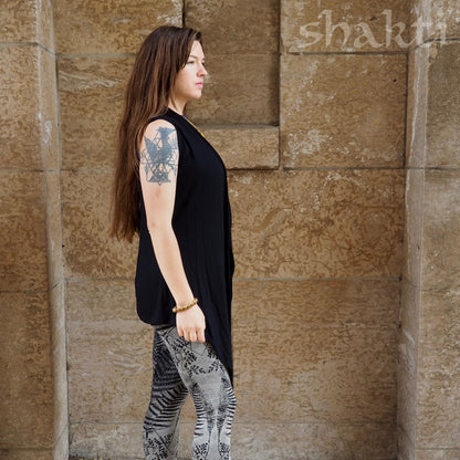 Jersey Drape Vest - Shakti