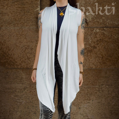 Jersey Drape Vest - Shakti