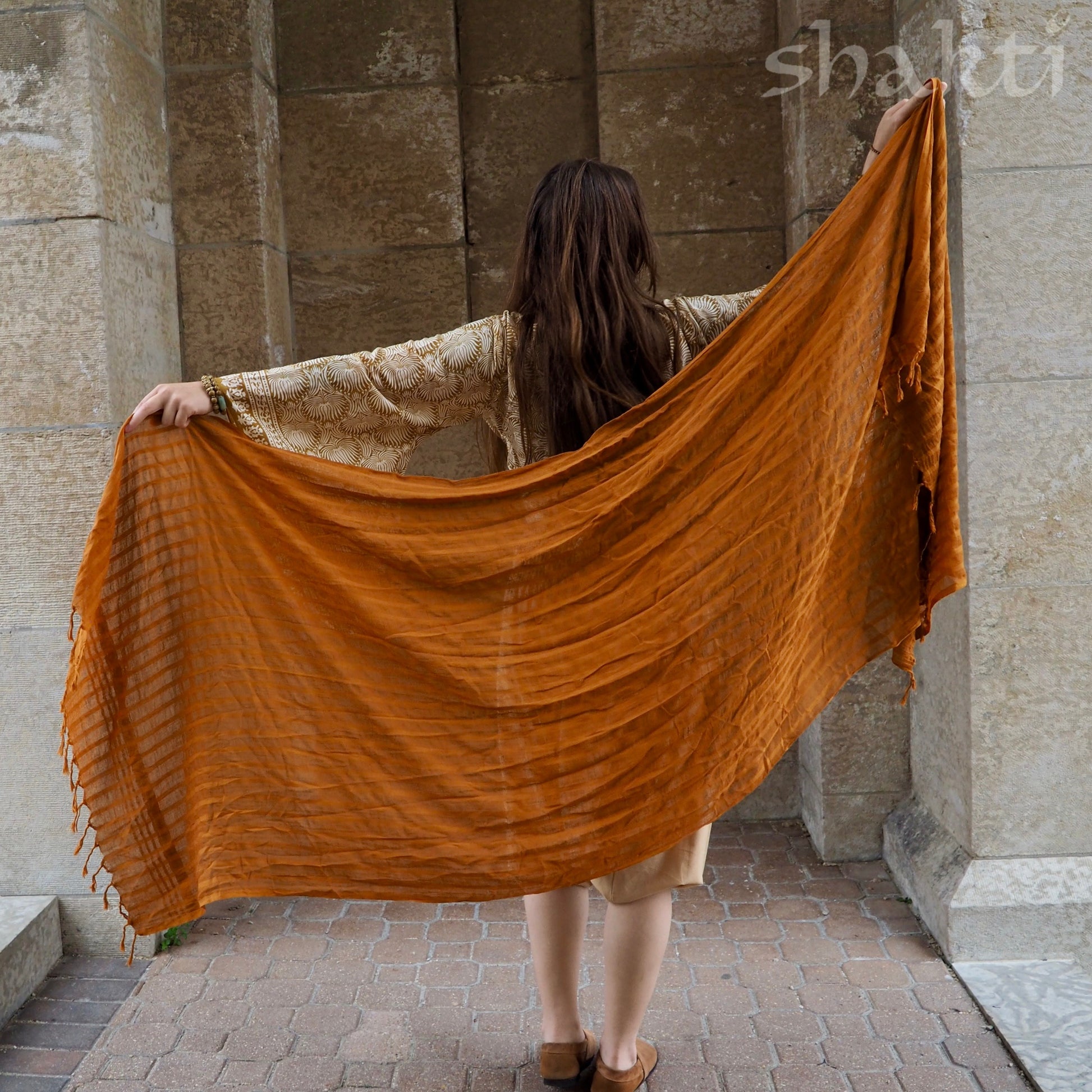 Cotton Dupatta (Chunni) - Shakti