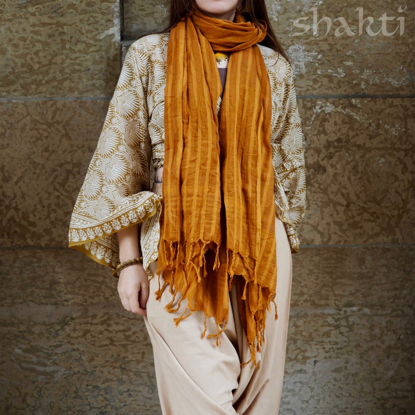 Cotton Dupatta (Chunni) - Shakti