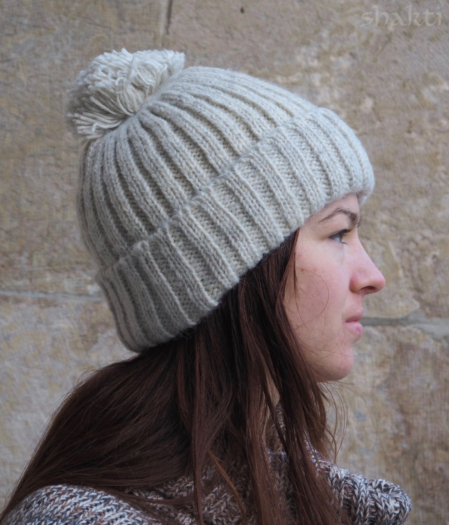 Wool Toque with Pom Pom - Shakti