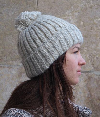 Wool Toque with Pom Pom - Shakti