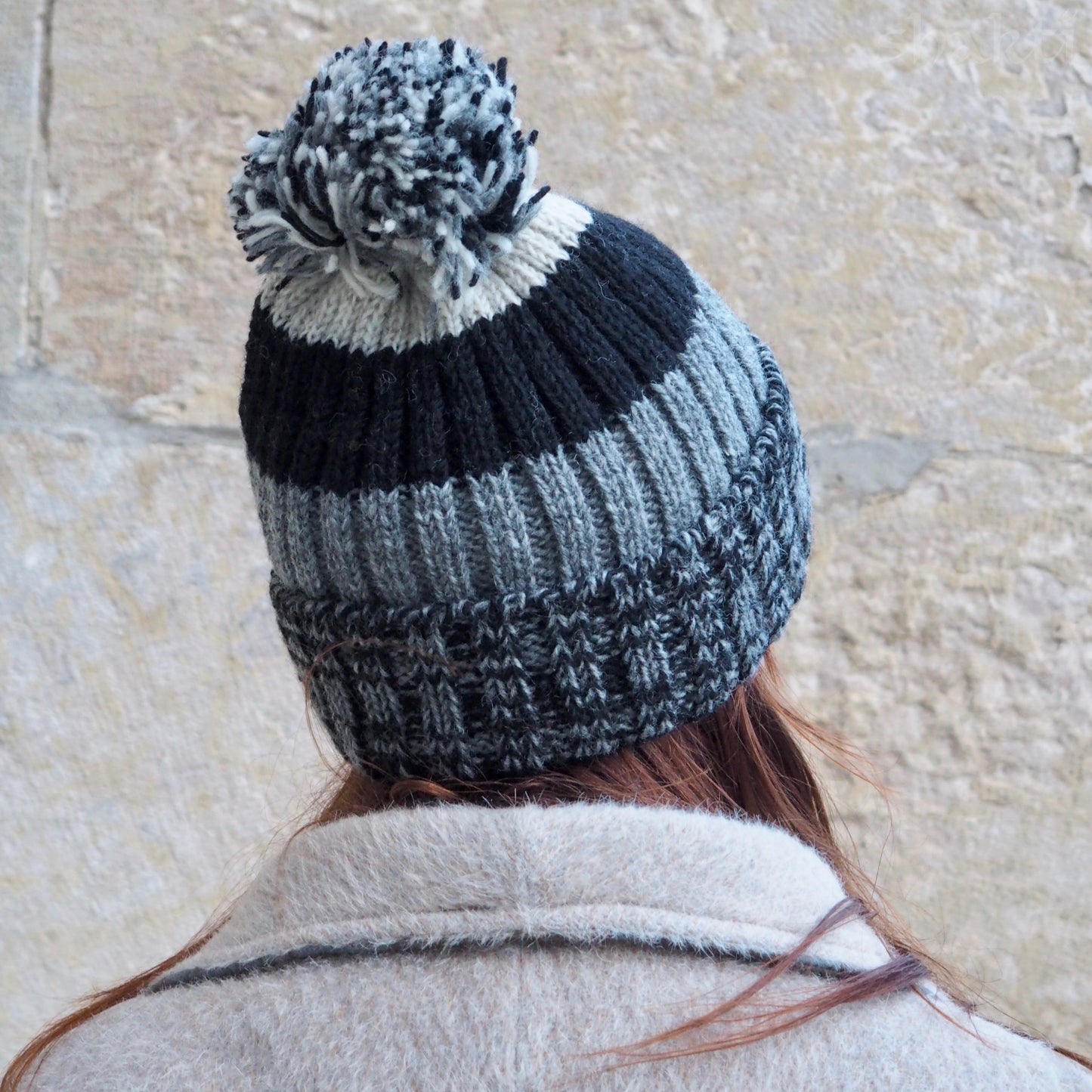 Wool Toque with Pom Pom - Shakti