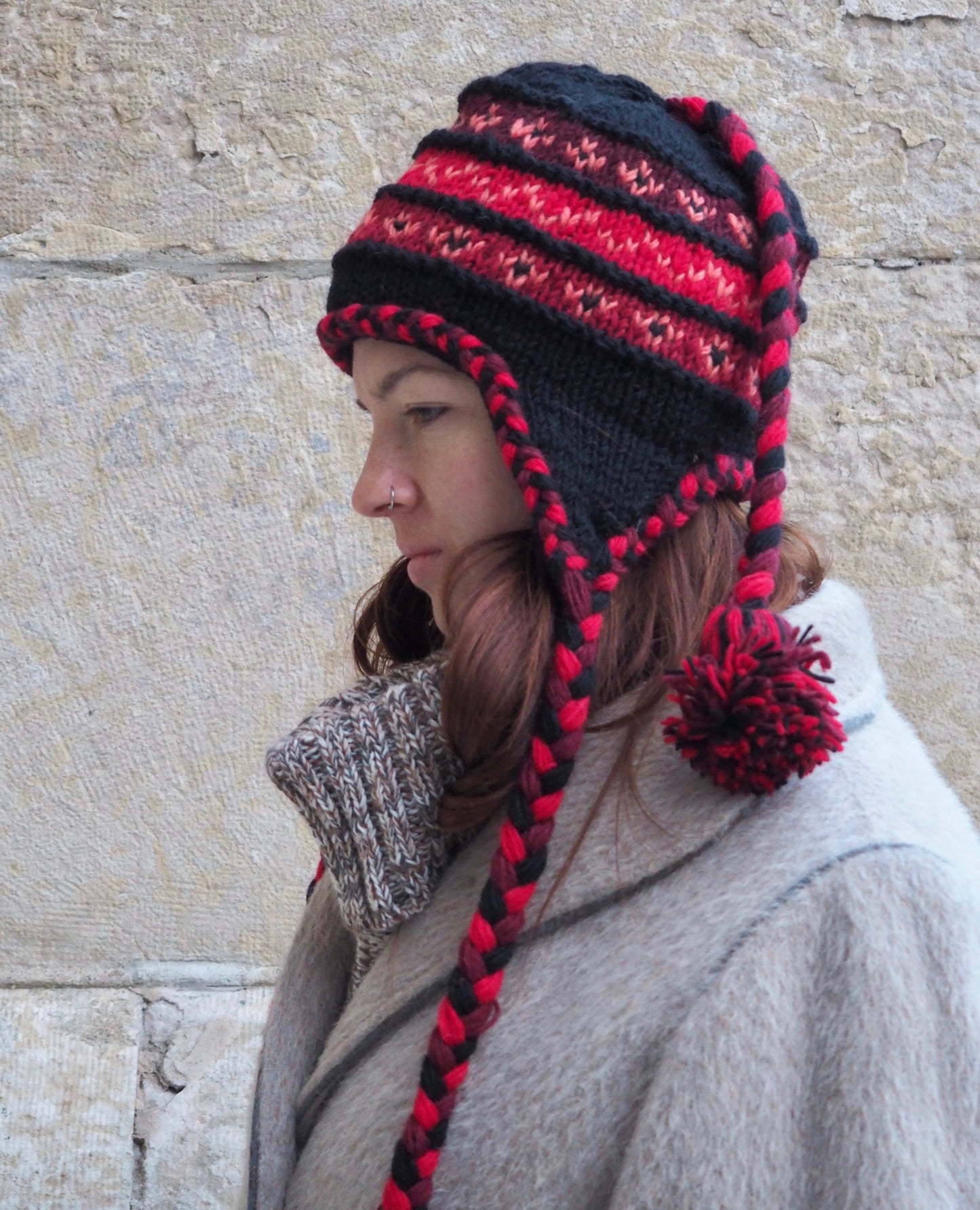 Wool Himalayan Hat - Shakti