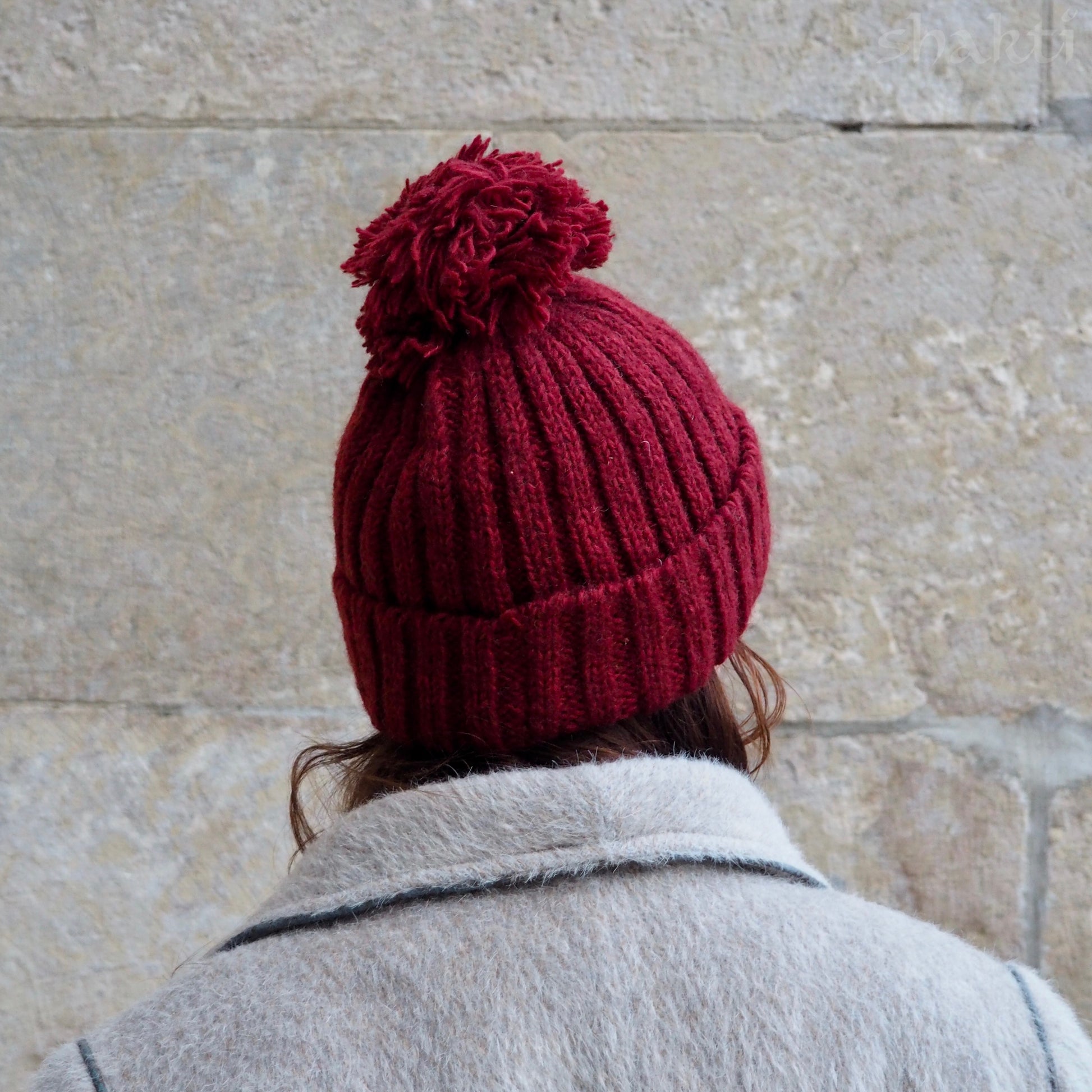 Wool Toque with Pom Pom - Shakti