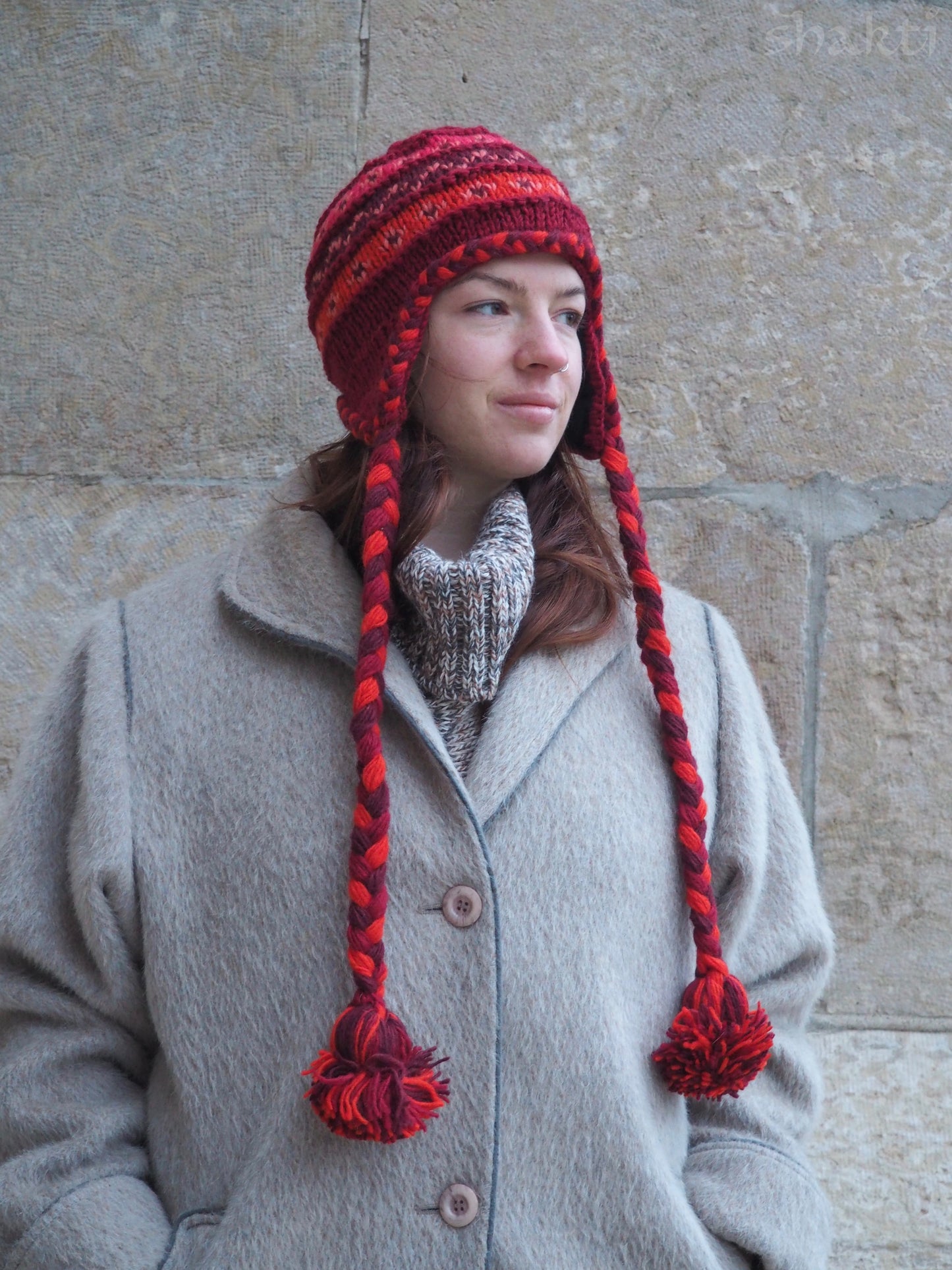 Wool Himalayan Hat - Shakti