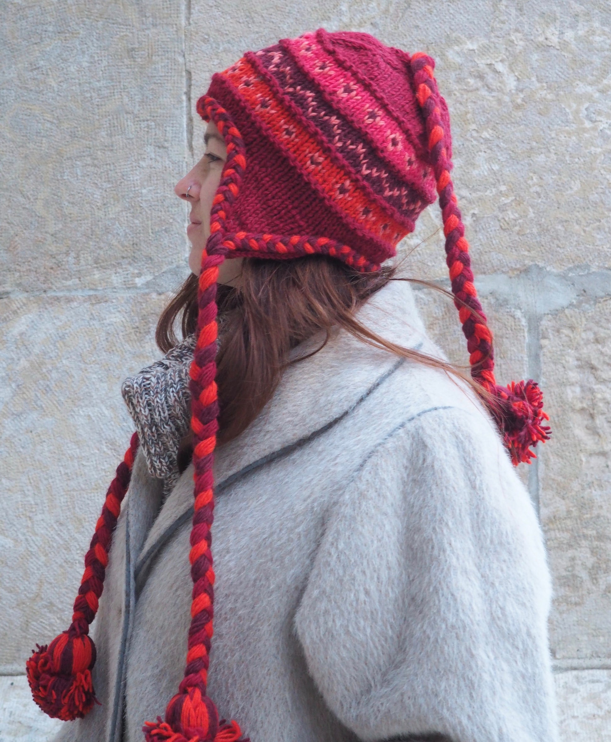 Wool Himalayan Hat - Shakti