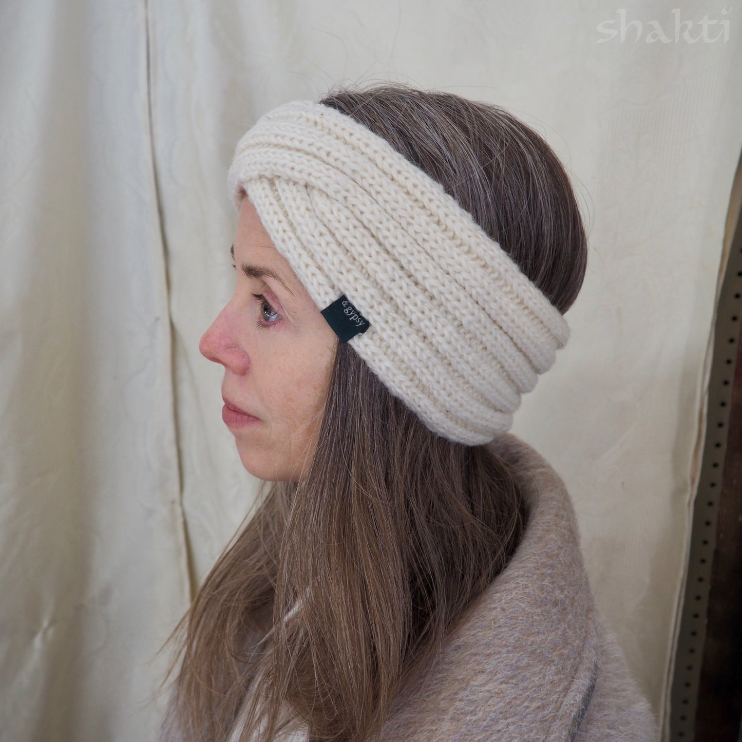 Wool Double-Knit Twist Headbands - Shakti