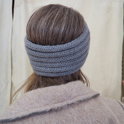 Wool Double-Knit Twist Headbands - Shakti