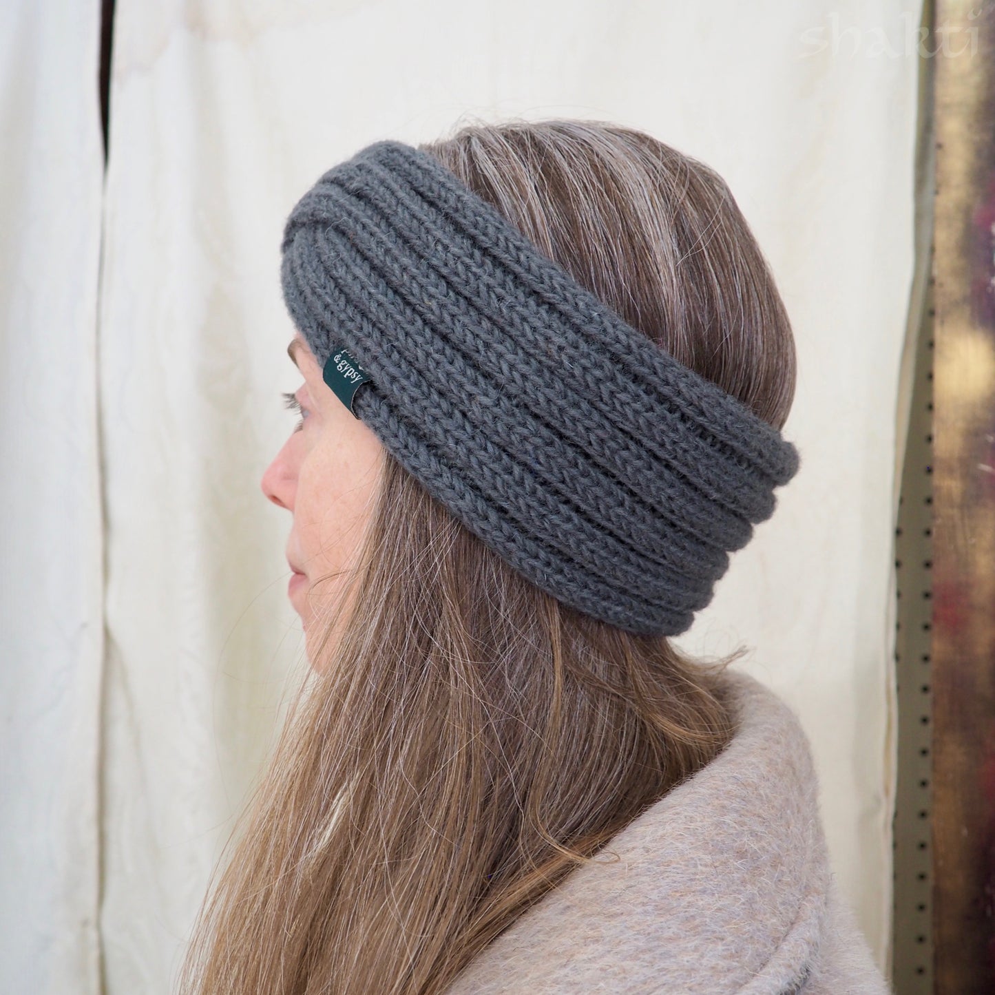 Wool Double-Knit Twist Headbands - Shakti