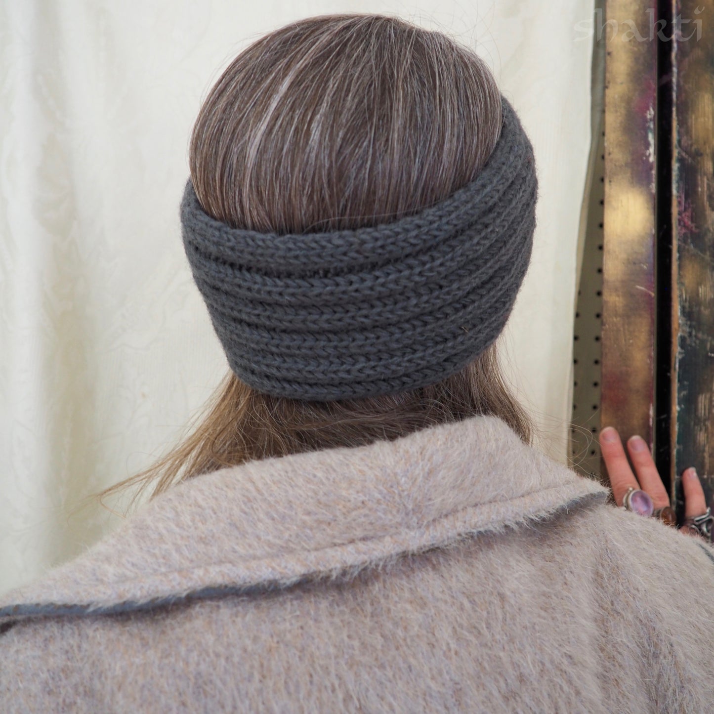 Wool Double-Knit Twist Headbands - Shakti