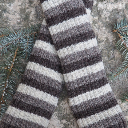 Wool Rib Leg Warmers - Shakti