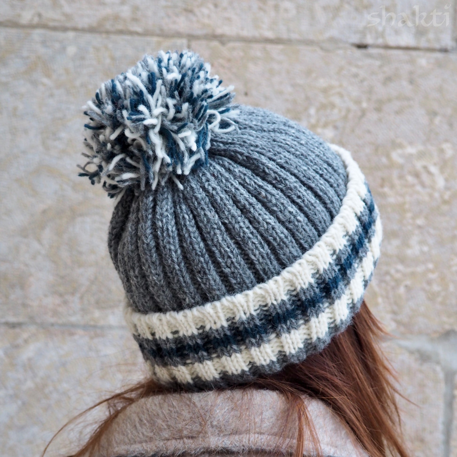 Wool Toque with Pom Pom - Shakti