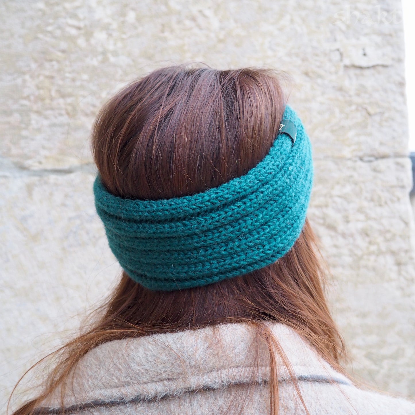 Wool Double-Knit Twist Headbands - Shakti