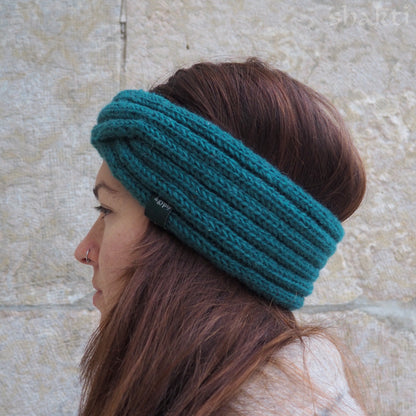 Wool Double-Knit Twist Headbands - Shakti