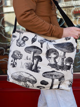 Load image into Gallery viewer, Canvas Silkscreen Messenger Bag
