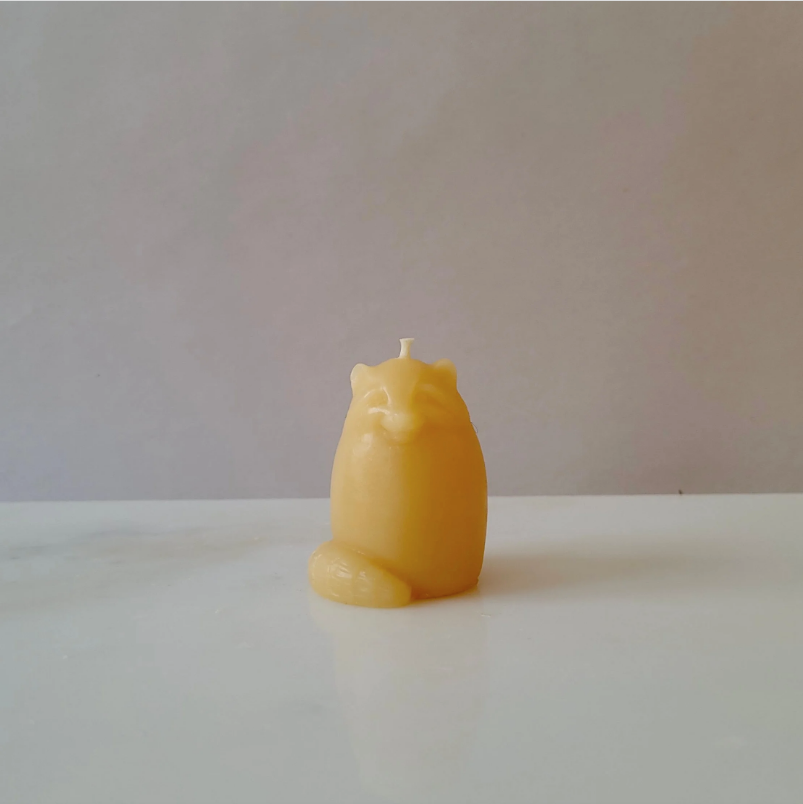 Barletta Beeswax Candle - Raccoon