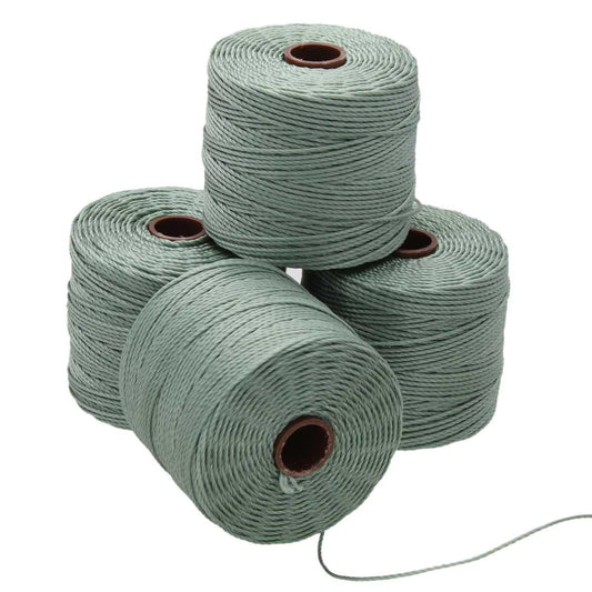 S-Lon Bead Cord, TEX210 (Celery Green)