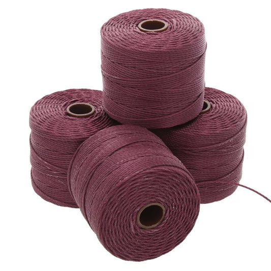 S-Lon Bead Cord, TEX210 (Eggplant)