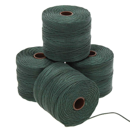 S-Lon Bead Cord, TEX210 (Evergreen)