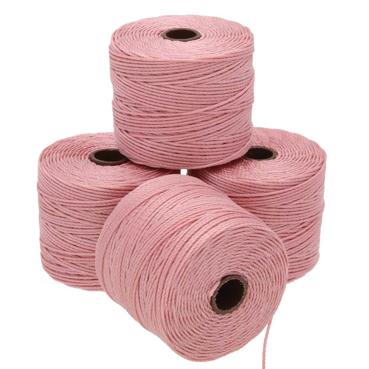 S-Lon Bead Cord, TEX210 (Rose)