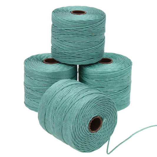 S-Lon Bead Cord, TEX210 (Vintage Jade)