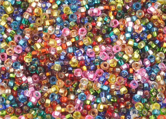 Czech Seed Bead, 10/0 (S/L Assorted)