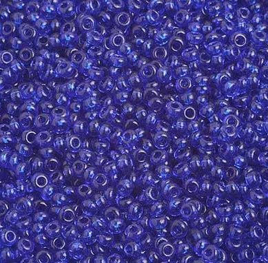 Czech Seed Bead, 10/0 (Trans. Navy Blue) - Shakti