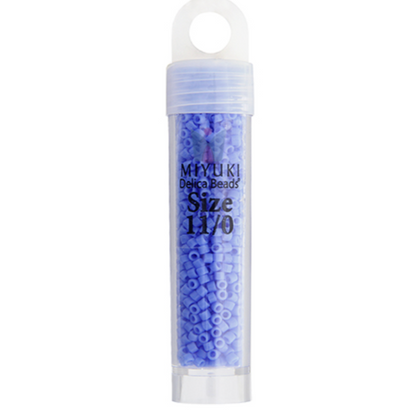 Miyuki Delica Seed Bead, 11/0 (Light Sapphire Opaque)