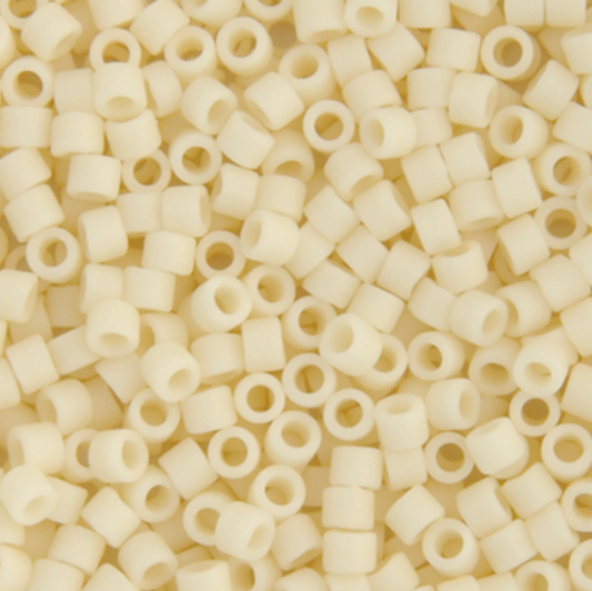Miyuki Delica Seed Bead, 11/0 (Dark Cream)