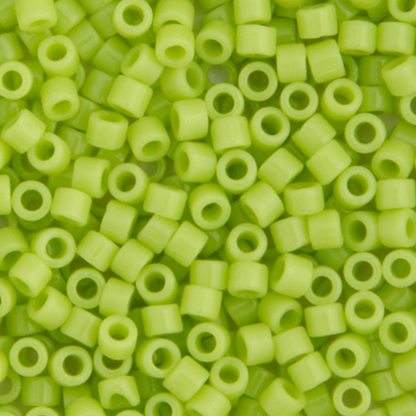 Miyuki Delica Seed Bead, 11/0 (Chartreuse Opaque)