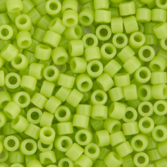 Miyuki Delica Seed Bead, 11/0 (Chartreuse Opaque)